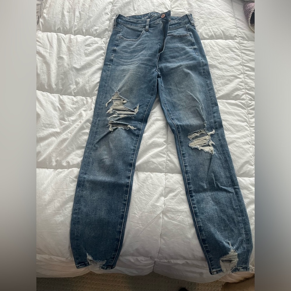 American Eagle the dream jean highest rise jegging crop
